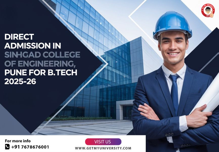 Direct Admission in Sinhgad College of Engineering, Pune for B.Tech 2025-26